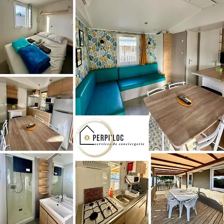 Mobil-home 6 Personnes, Clim, Mar Estang *