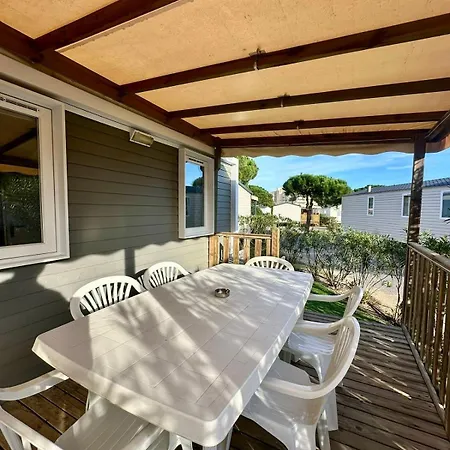 Campsite Mobil-home 6 Personnes, Clim, Mar Estang *