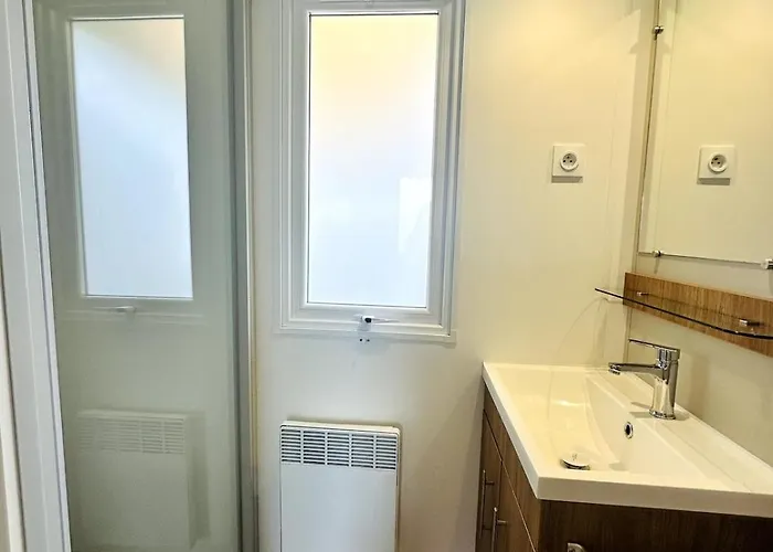 אתר קמפינג Mobil-home 6 Personnes, Clim, Mar Estang