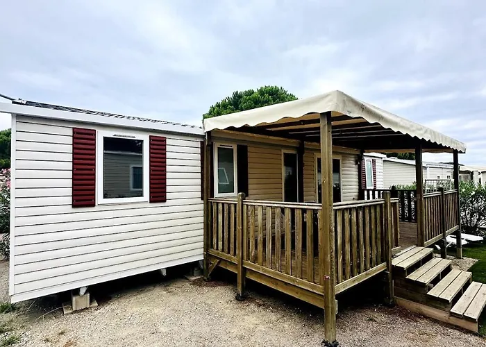 Mobil-home 6 Personnes, Clim, Mar Estang אתר קמפינג קאנט אן רוסיון